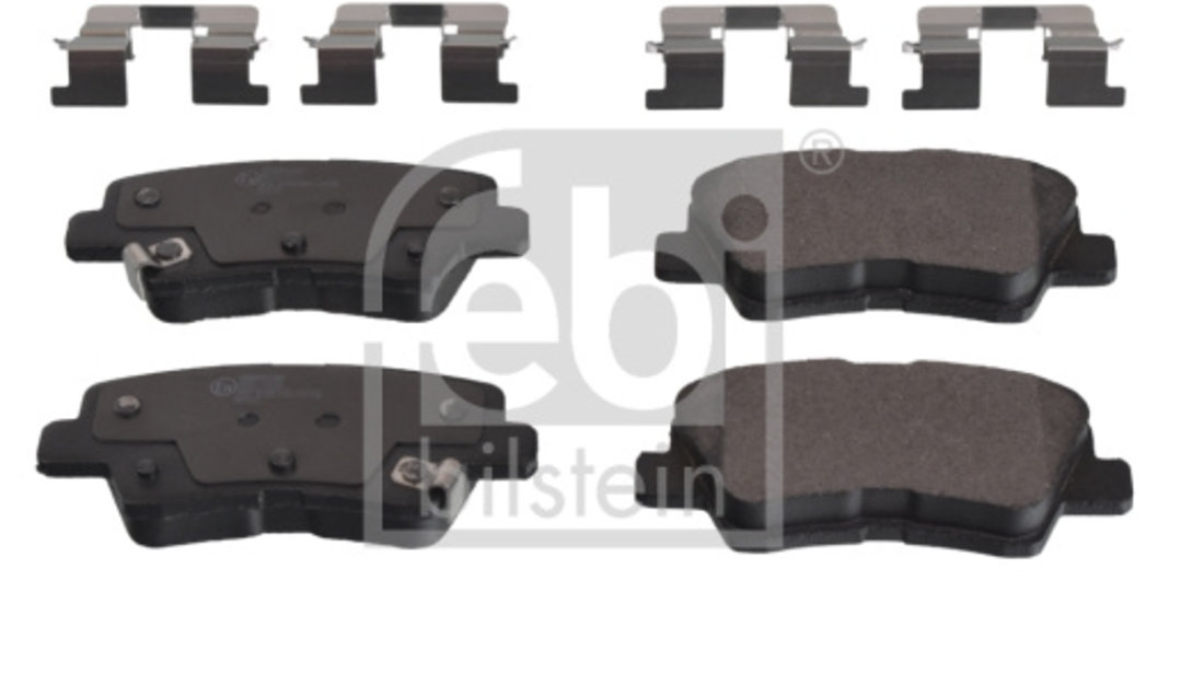 Set placute frana,frana disc puntea spate (116289 FEBI BILSTEIN) HYUNDAI,KIA