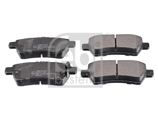 Set placute frana,frana disc puntea spate (116351 FEBI BILSTEIN) NISSAN