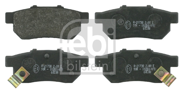 Set placute frana,frana disc puntea spate (16301 FEBI BILSTEIN) HONDA