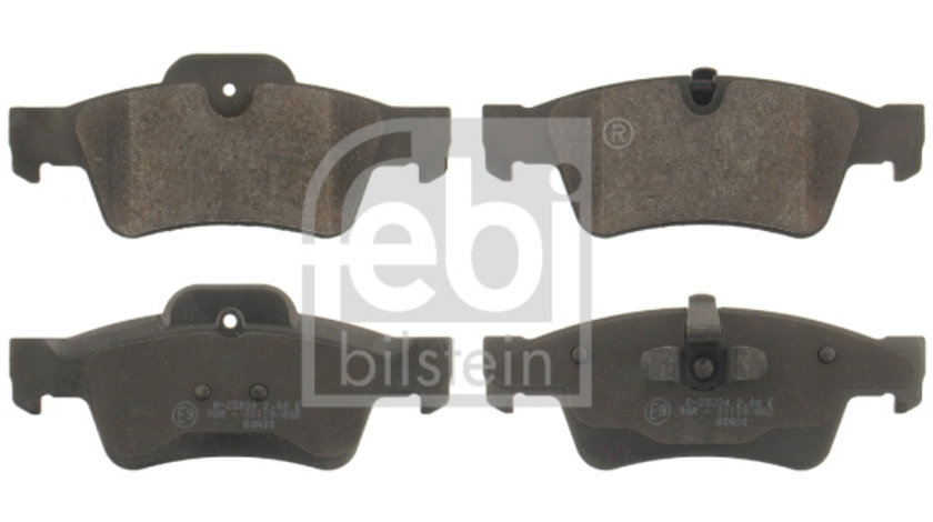 Set placute frana,frana disc puntea spate (16615 FEBI BILSTEIN) MERCEDES-BENZ