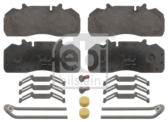 Set placute frana,frana disc puntea spate (16638 FEBI BILSTEIN)