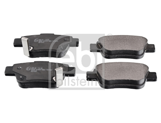 Set placute frana,frana disc puntea spate (16652 FEBI BILSTEIN) TOYOTA