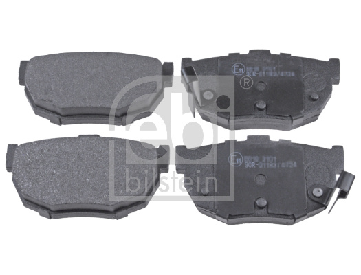 Set placute frana,frana disc puntea spate (16676 FEBI BILSTEIN) HYUNDAI,KIA