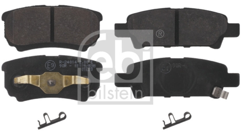 Set placute frana,frana disc puntea spate (16774 FEBI BILSTEIN) CHRYSLER,DODGE,JEEP,MITSUBISHI