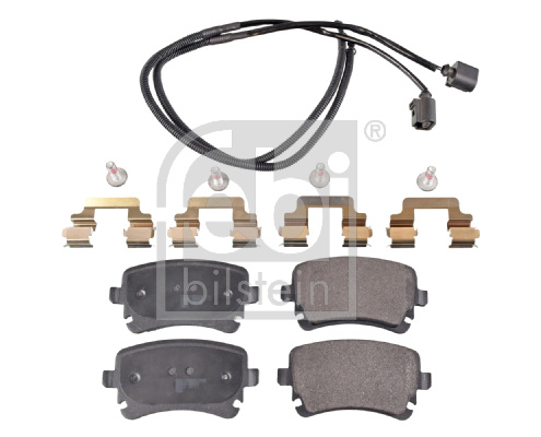 Set placute frana,frana disc puntea spate (16826 FEBI BILSTEIN) VW