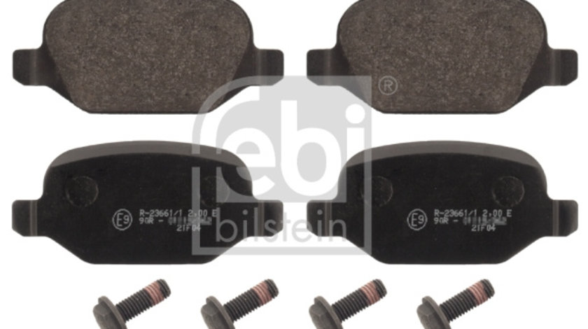 Set placute frana,frana disc puntea spate (16853 FEBI BILSTEIN) ALFA ROMEO,FIAT,LANCIA