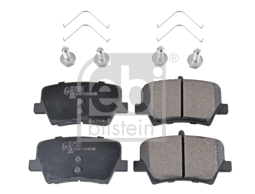 Set placute frana,frana disc puntea spate (16984 FEBI BILSTEIN) VOLVO