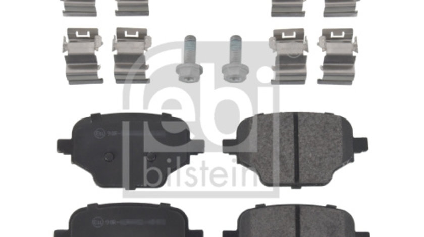 Set placute frana,frana disc puntea spate (171002 FEBI BILSTEIN) Citroen,OPEL,PEUGEOT,TOYOTA,VAUXHALL