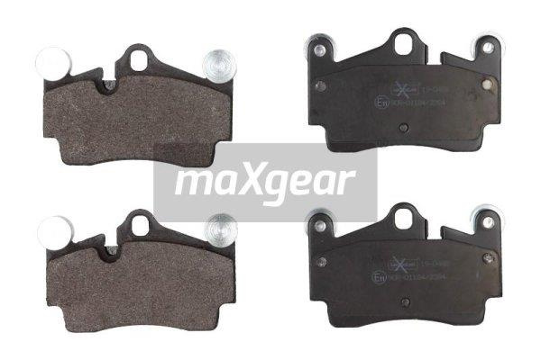 Set placute frana,frana disc puntea spate (190488 MAXGEAR) AUDI,PORSCHE,VW