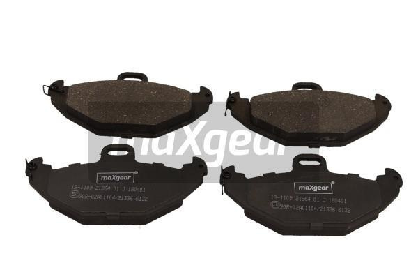 Set placute frana,frana disc puntea spate (191109 MAXGEAR) RENAULT