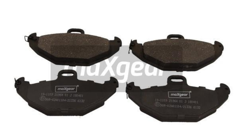 Set placute frana,frana disc puntea spate (191109 MAXGEAR) RENAULT