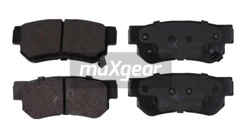 Set placute frana,frana disc puntea spate (191130 MAXGEAR) GAC,HAFEI,HAWTAI,HYUNDAI,HYUNDAI (BEIJING),HYUNDAI (HUATAI),JAC,KIA,SSANGYONG