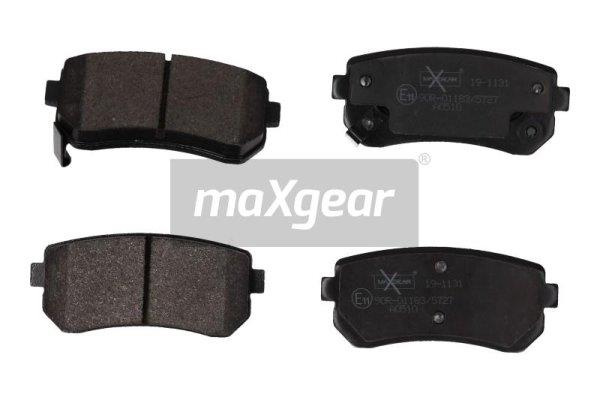 Set placute frana,frana disc puntea spate (191131 MAXGEAR) HYUNDAI,KIA