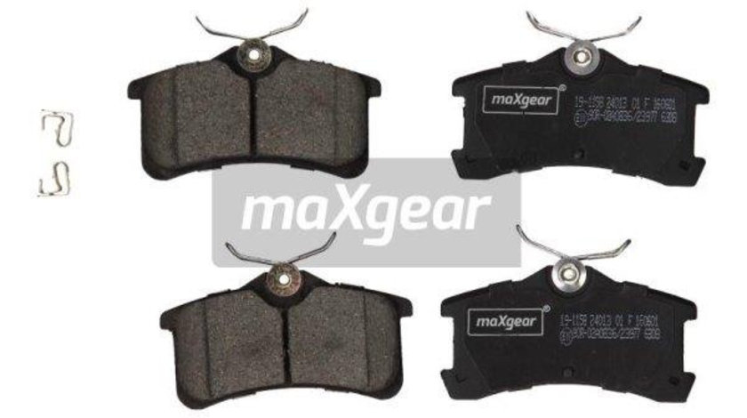 Set placute frana,frana disc puntea spate (191158 MAXGEAR) TOYOTA