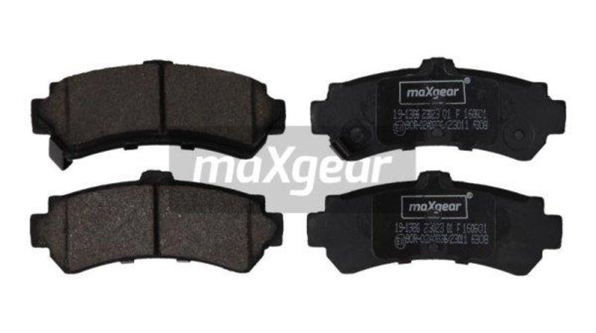 Set placute frana,frana disc puntea spate (191386 MAXGEAR) NISSAN