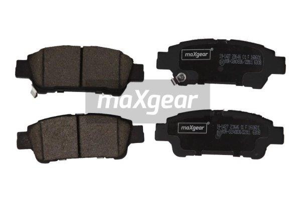Set placute frana,frana disc puntea spate (191427 MAXGEAR) TOYOTA