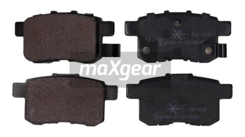 Set placute frana,frana disc puntea spate (191476 MAXGEAR) ACURA,BYD,HONDA