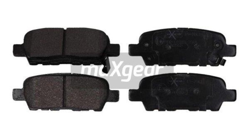 Set placute frana,frana disc puntea spate (192061 MAXGEAR) INFINITI,KIA,NISSAN,RENAULT,SUZUKI