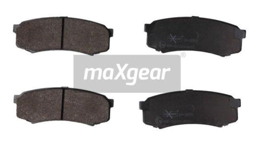 Set placute frana,frana disc puntea spate (192093 MAXGEAR) JMC,LEXUS,MITSUBISHI,MITSUBISHI (GAC),TOYOTA,TOYOTA (FAW)