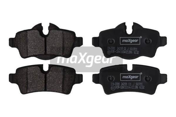 Set placute frana,frana disc puntea spate (192891 MAXGEAR) MINI