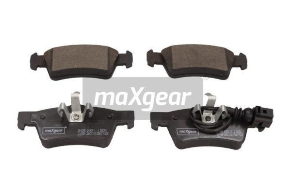 Set placute frana,frana disc puntea spate (192898 MAXGEAR) VW