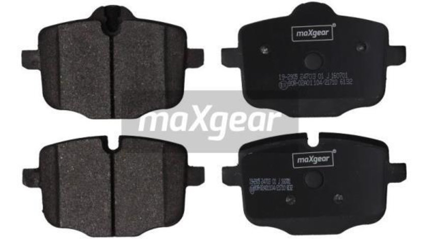 Set placute frana,frana disc puntea spate (192905 MAXGEAR) BMW