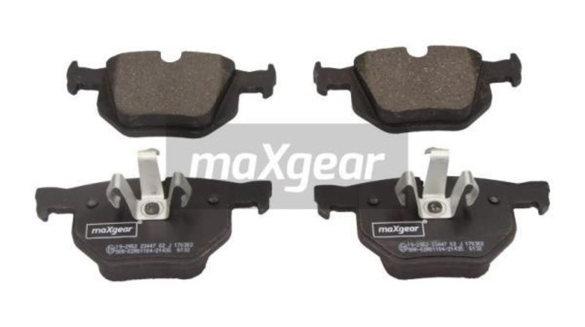 Set placute frana,frana disc puntea spate (192952 MAXGEAR) BMW