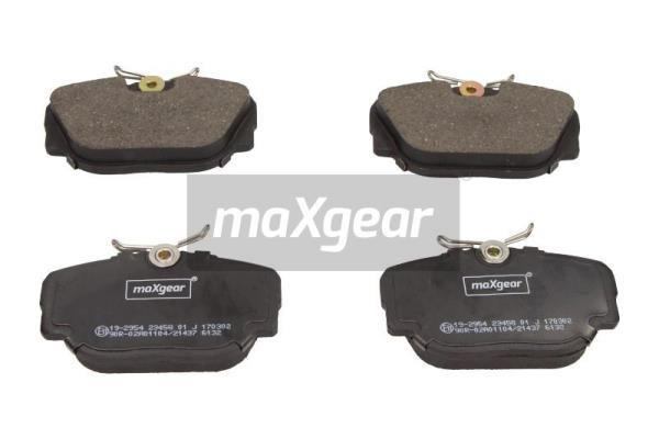 Set placute frana,frana disc puntea spate (192954 MAXGEAR) LAND ROVER
