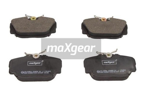 Set placute frana,frana disc puntea spate (192954 MAXGEAR) LAND ROVER