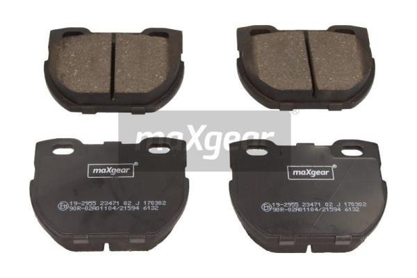 Set placute frana,frana disc puntea spate (192955 MAXGEAR) LAND ROVER