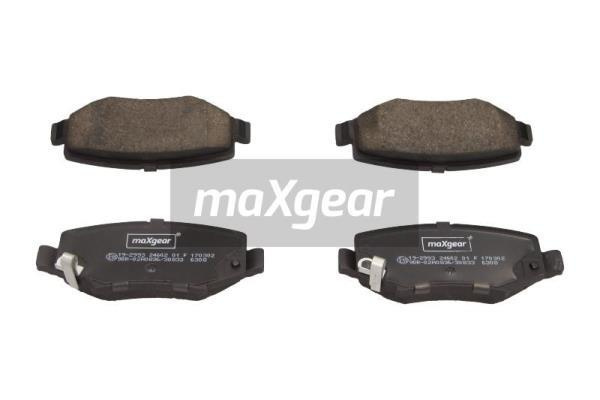 Set placute frana,frana disc puntea spate (192993 MAXGEAR) DODGE,JEEP
