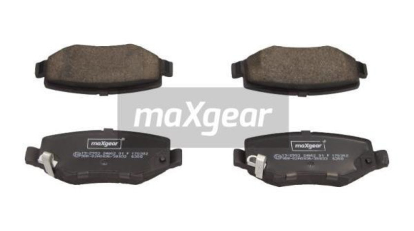 Set placute frana,frana disc puntea spate (192993 MAXGEAR) DODGE,JEEP