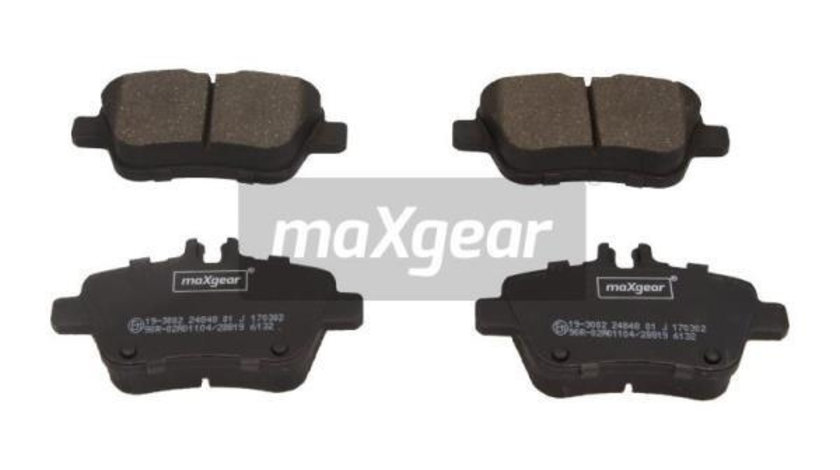 Set placute frana,frana disc puntea spate (193002 MAXGEAR) MERCEDES-BENZ