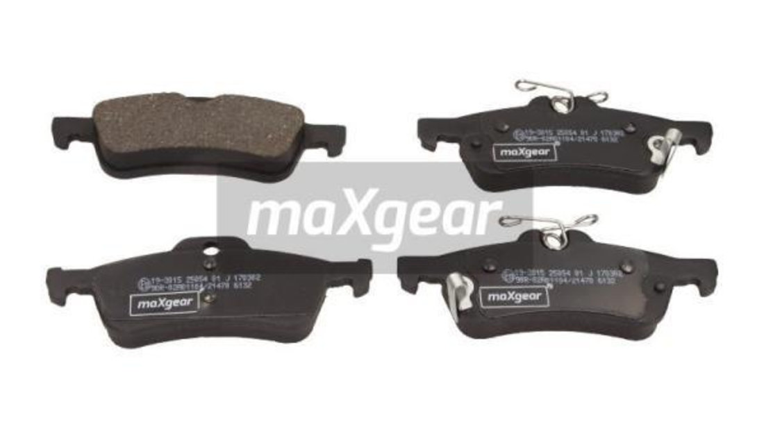 Set placute frana,frana disc puntea spate (193015 MAXGEAR) HONDA