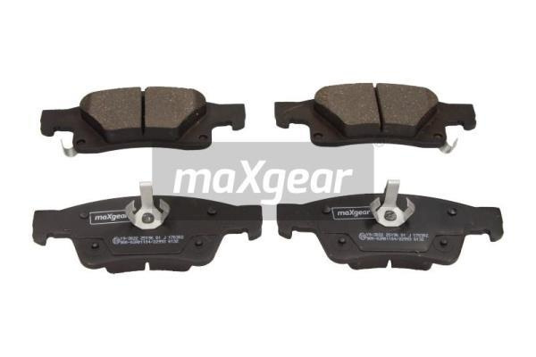 Set placute frana,frana disc puntea spate (193022 MAXGEAR) DODGE,JEEP
