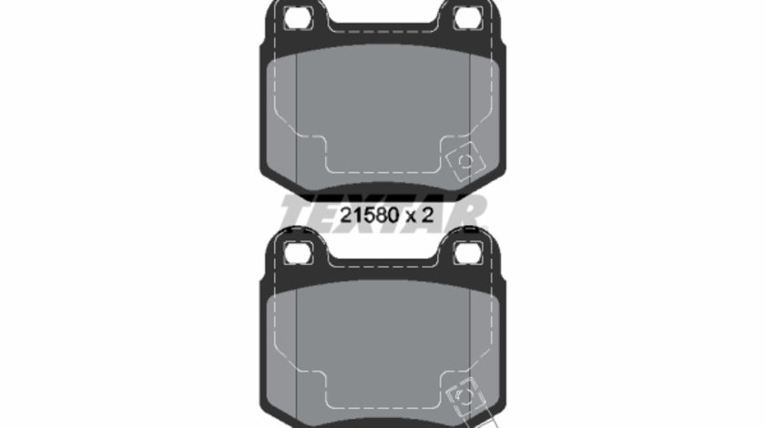 Set placute frana,frana disc puntea spate (2158001 TEXTAR) MASERATI,MITSUBISHI,NISSAN,SUBARU,TOYOTA