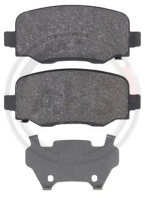 Set placute frana,frana disc puntea spate (35039 ABS) FIAT,JEEP