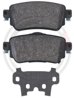 Set placute frana,frana disc puntea spate (35063 ABS) NISSAN,RENAULT