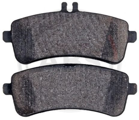 Set placute frana,frana disc puntea spate (35086 ABS) MERCEDES-BENZ