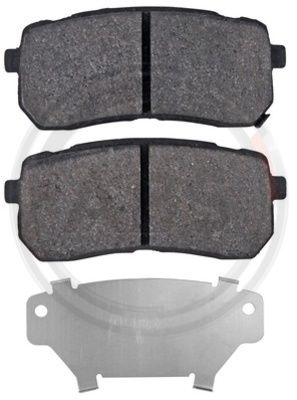 Set placute frana,frana disc puntea spate (35099 ABS) KIA