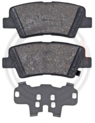 Set placute frana,frana disc puntea spate (35133 ABS) HYUNDAI,KIA