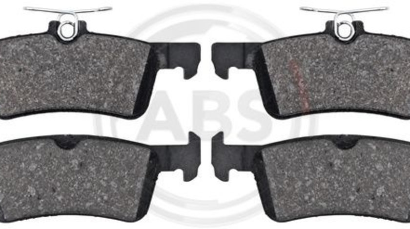 Set placute frana,frana disc puntea spate (35160 ABS) FORD