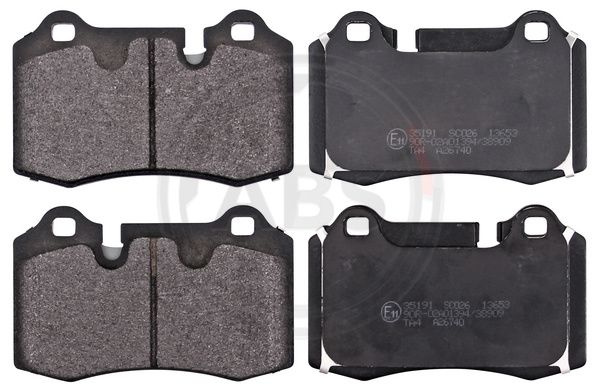 Set placute frana,frana disc puntea spate (35191 ABS) ASTON MARTIN