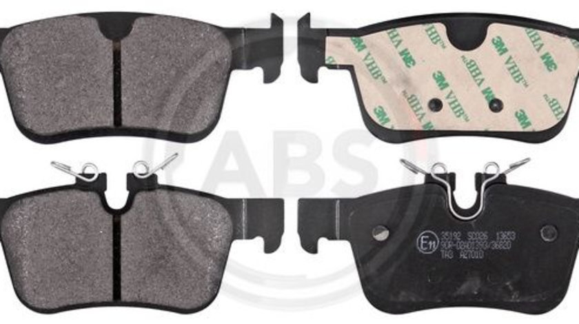 Set placute frana,frana disc puntea spate (35192 ABS) VOLVO