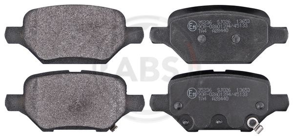 Set placute frana,frana disc puntea spate (35236 ABS) OPEL,VAUXHALL