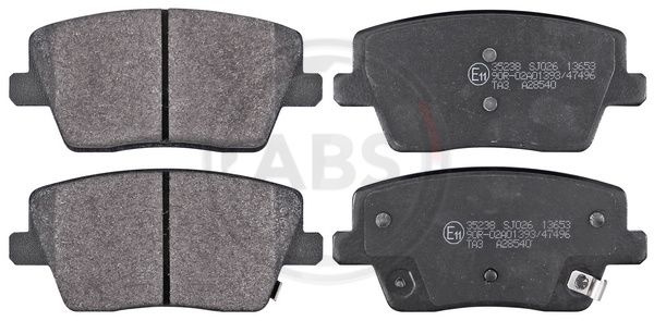 Set placute frana,frana disc puntea spate (35238 ABS) HYUNDAI
