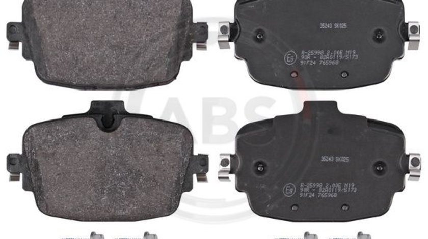 Set placute frana,frana disc puntea spate (35243 ABS) AUDI,BENTLEY,LAMBORGHINI