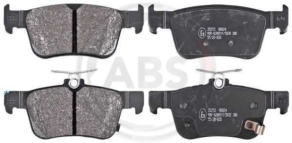Set placute frana,frana disc puntea spate (35253 ABS) HONDA