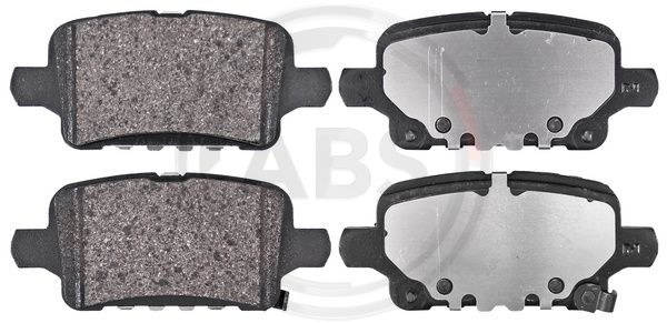 Set placute frana,frana disc puntea spate (35262 ABS) OPEL,VAUXHALL