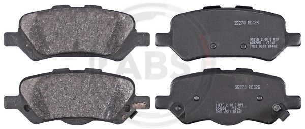 Set placute frana,frana disc puntea spate (35270 ABS) TOYOTA